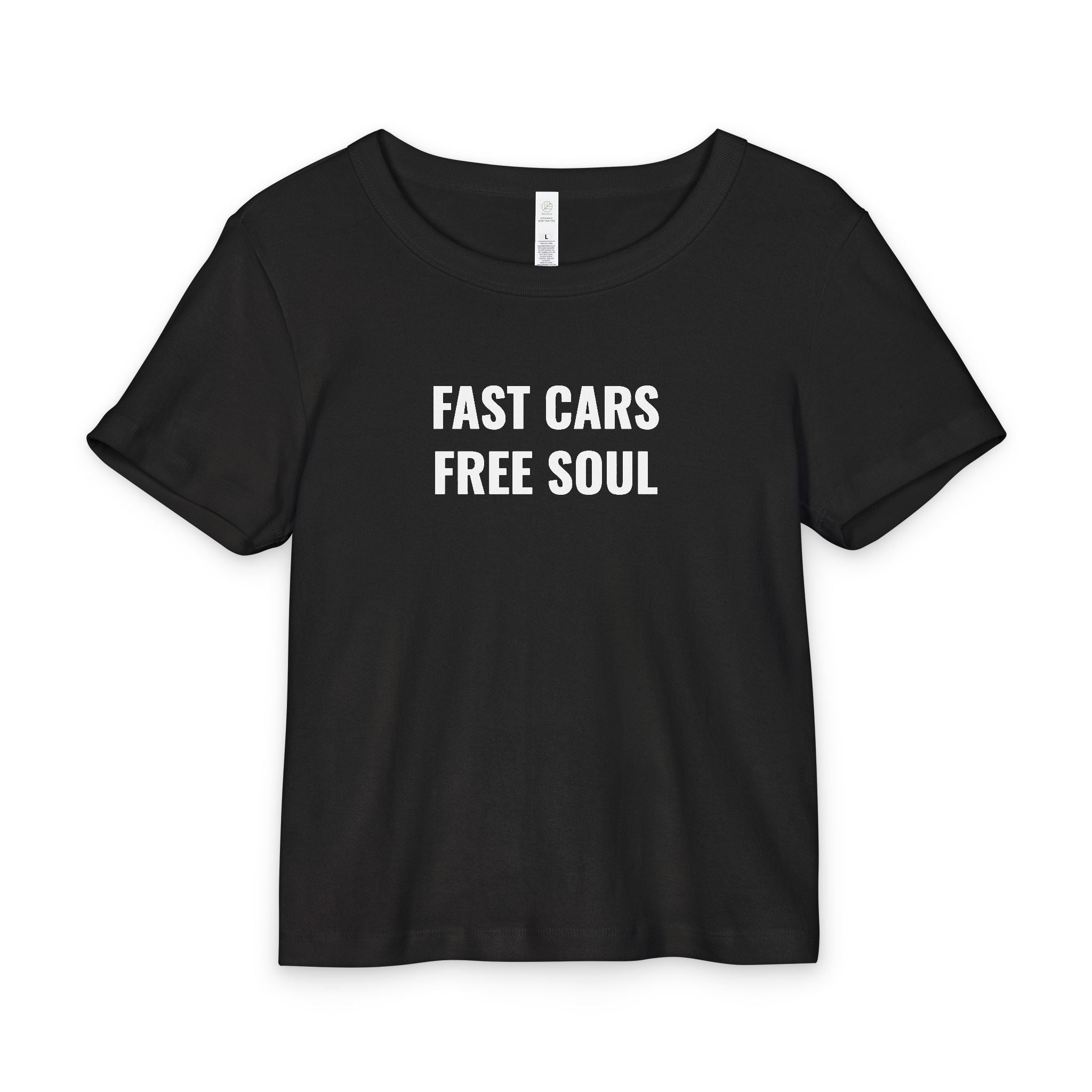 FAST CARS FREE SOUL RIB TEE