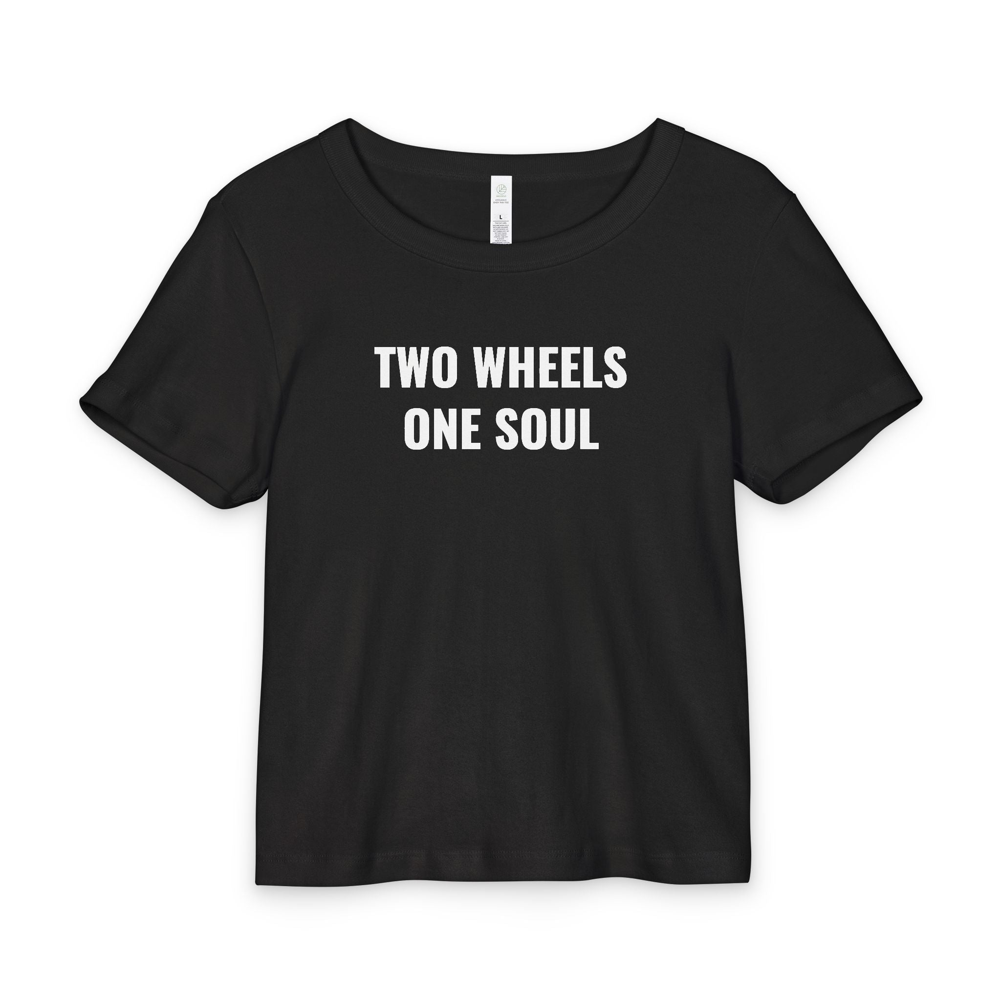 TWO WHEELS ONE SOUL RIB TEE