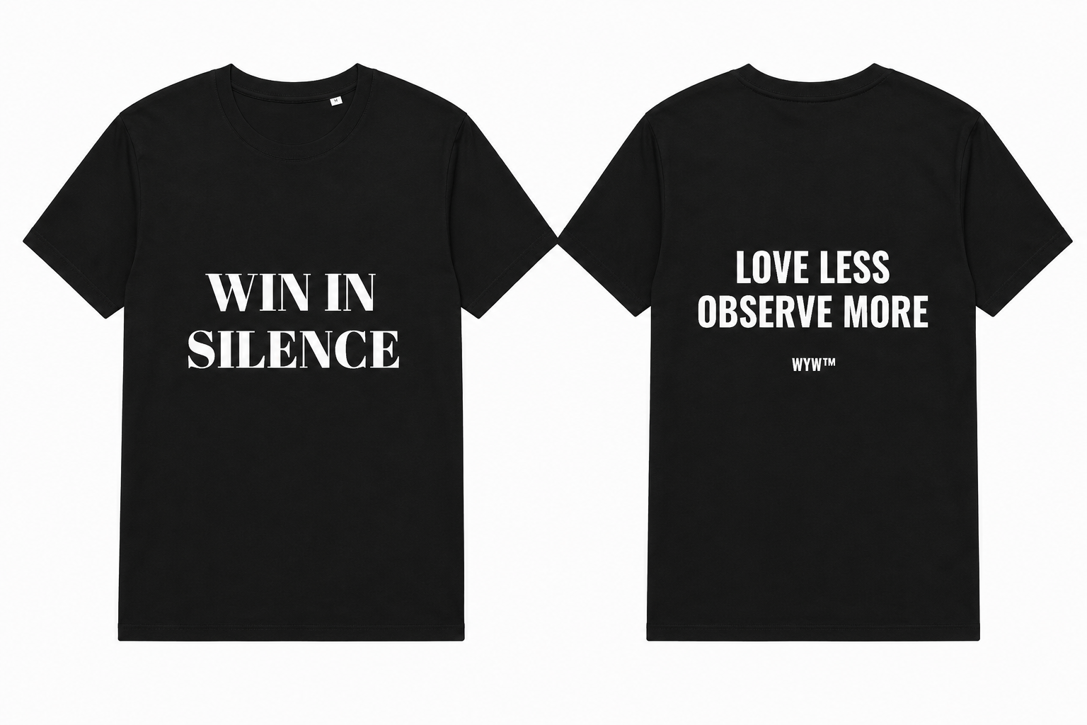 WIN IN SILENCE TEE