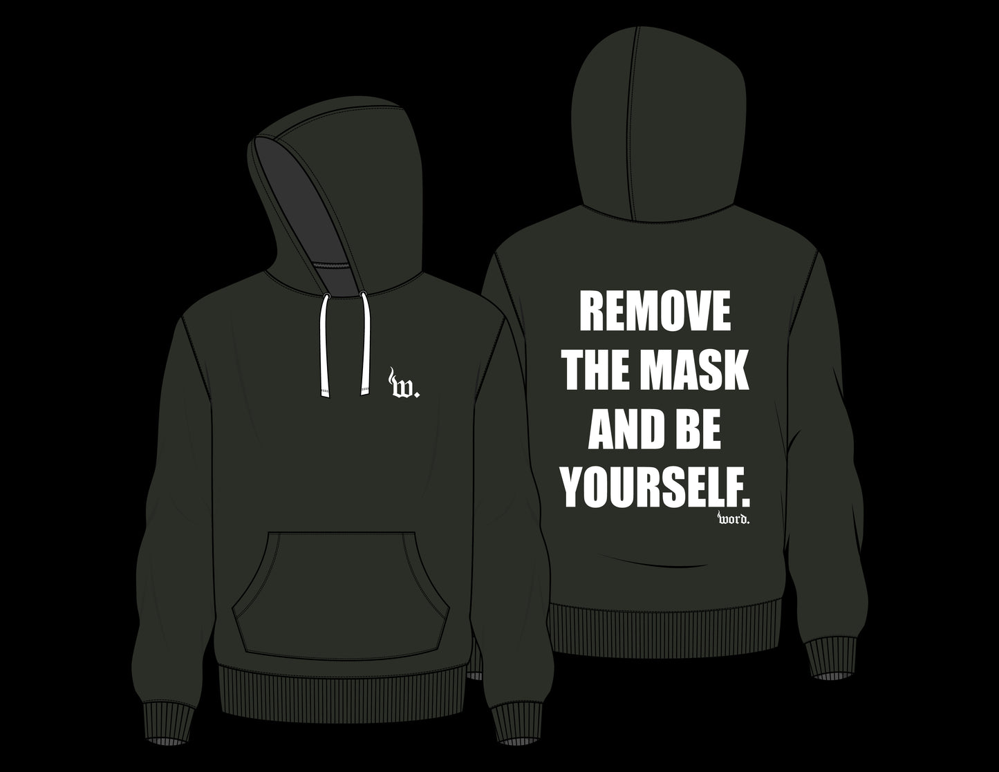 0009 MASK HOODIE