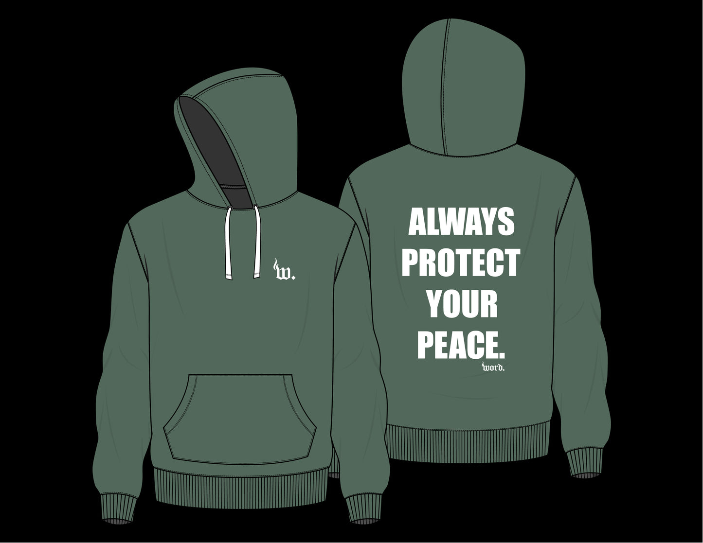 005 PEACE HOODIE